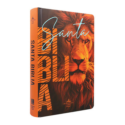 Biblia, Leon de Juda, Concordancia, Tapa Dura, Canto Pintado, Letra Grande, Rv1960