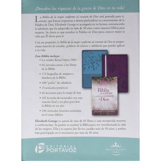 Biblia de la mujer conforme al corazón de Dios