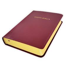 Biblia Letra Grande Tamaño Manual, Borgoña, Imitación Piel (Edición 2023), RVR1960