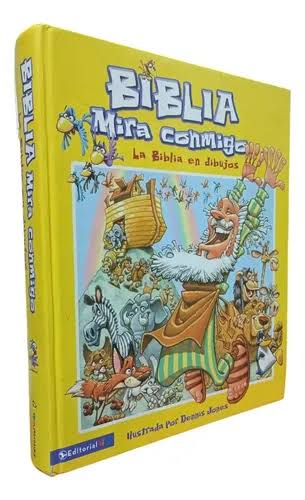 Biblia Mira Conmigo en Dibujos para Niños | Biblia Ilustrada Infantil