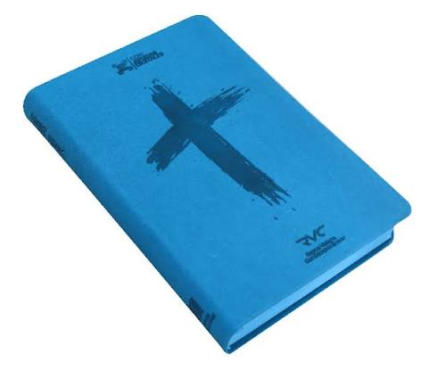 Biblia Letra Grande, Color Agua Marina, Rvc