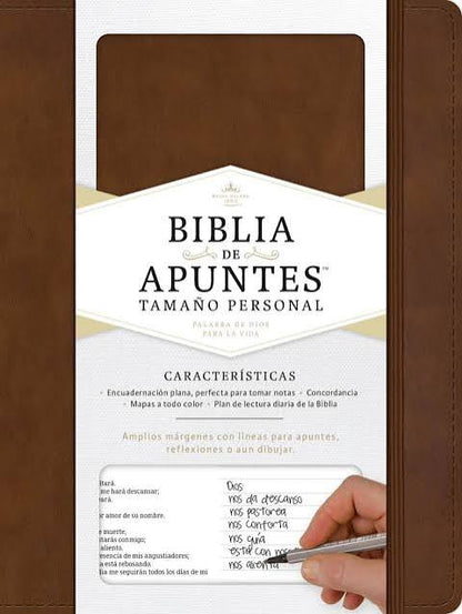 Biblia De Apuntes, Café, Rvr 1960