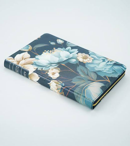 Biblia Zíper Ultrafina Con Filament, Floral, Ntv