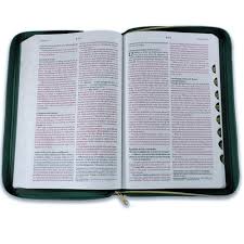 Biblia Zíper Ultrafina Con Filament, Verde Esmeralda, Ntv