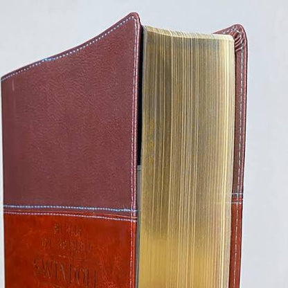Biblia De Estudio Swindoll, Café - Ntv