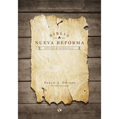 Biblia De Estudio Nueva Reforma, Tapa Dura - Nvi