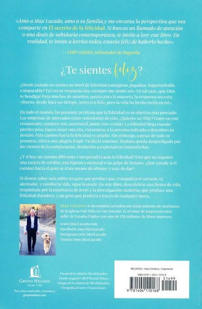 Libro El Secreto De La Felicidad - Max Lucado