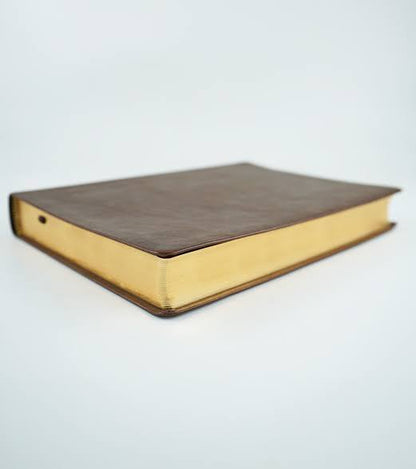 Biblia Letra Gigante, Piel Marrón - Nvi