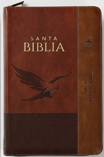 Biblia Letra Grande, Inspiración Águila Café, RVR 1965 Rvr065Lg Czti Pjr Inspiración Águila Café/Café/Café