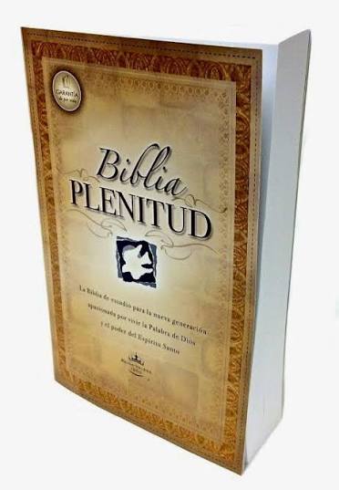 Biblia Plenitud, Tamaño Personal, Tapa Rústica, RVR60