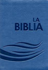 Biblia Flexible Letra Grande, Azul - Tla