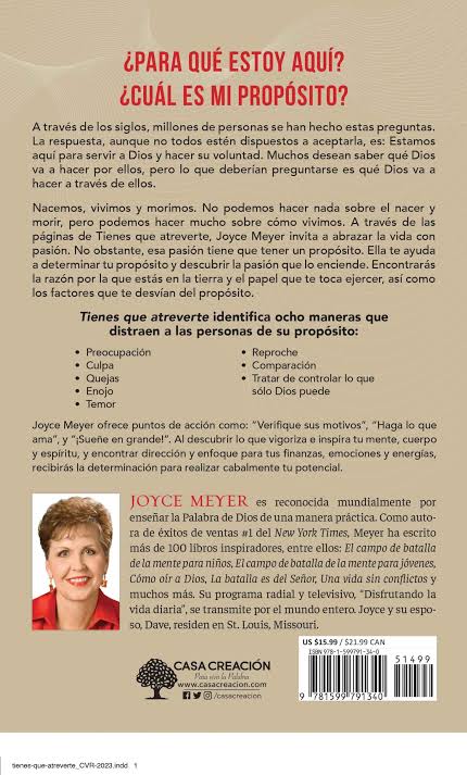 Libro Tienes Que Atrevert - Joyce Meyer