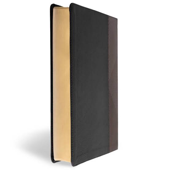 Biblia Letra Supergigante, Negro Con Café, Símil Piel, RVR1960