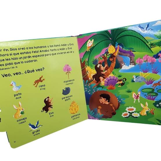Libro Adán Y Eva - Veo, Veo