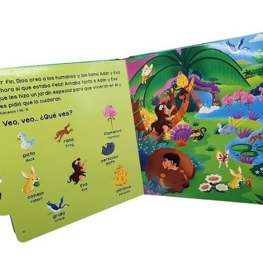 Libro Adán Y Eva - Veo, Veo