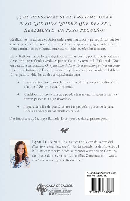 Libro Que Pasa  Cuando Las Mujeres Caminan En Fe - Lysa Terkeyrst