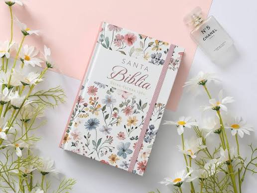 Biblia RVR60 065c Tapa Dura Primavera blanca