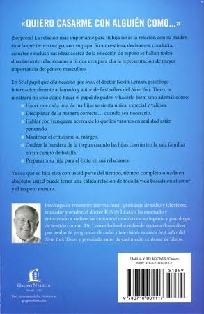 Libro Sé El Papá Que Ella Necesita Que Seas -  Kevin Leman
