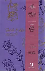 Biblia Obsequios Y Premios Rvr60C Morado Con Flores