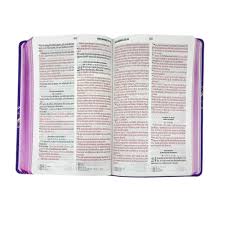 Biblia Obsequios Y Premios Rvr60C Morado Con Flores