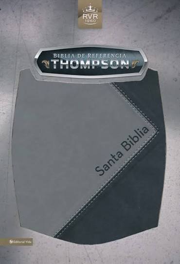 Biblia Thompson Referencias Piel Gris- Rvr 1960