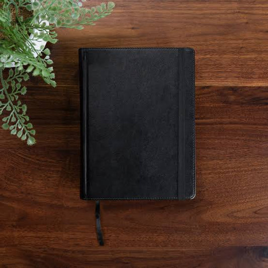 Biblia de apuntes tamaño personal, negro, símil piel sobre tapa dura/ RVR 1960