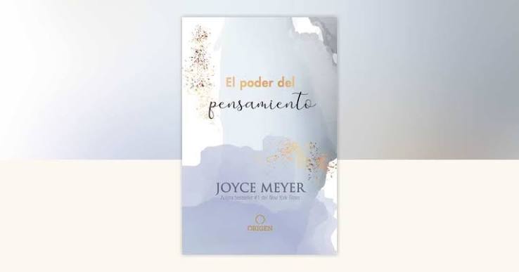 Libro El Poder Del Pensamiento - Joyce Meyer