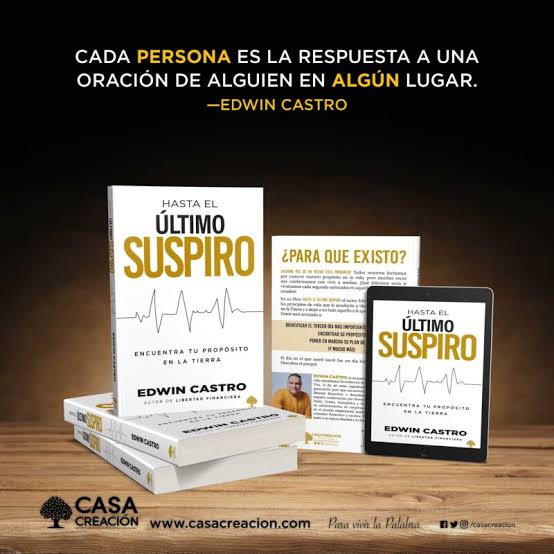 Libro Hasta El Último Suspiro  - Edwin Castro