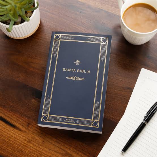 Biblia Edición Ministerial, Azul Oscuro, Tapa Rústica, RVR1960