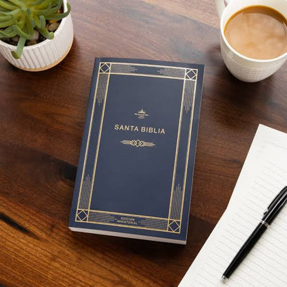 Biblia Edición Ministerial, Azul Oscuro, Tapa Rústica, RVR1960