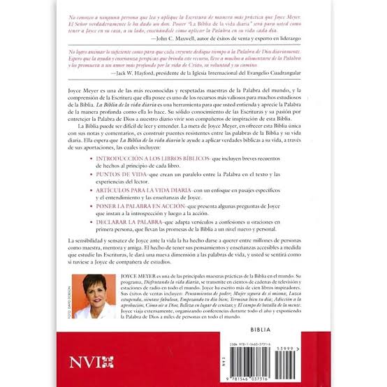 La Biblia De La Vida Diaria - Joyce Meyer - Nvi