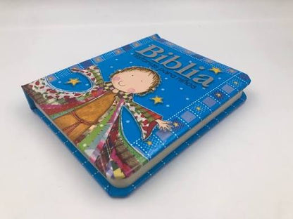 Biblia Historias Para Niños, Color Azul, Tapa Dura -  Lara Ede