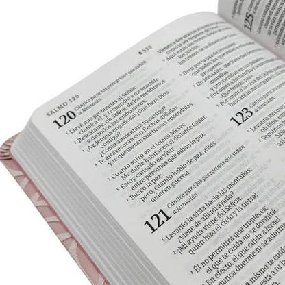 Biblia NTV Rosada Letra Grande, Valor Premium Filament