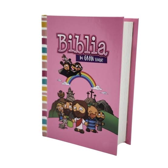 Biblia Mi Gran Viaje, Tapa Dura, Rosada, RVR 1960