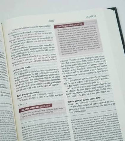 Biblia De Estudio Nueva Reforma, Tapa Dura - Nvi