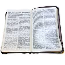 Biblia, Leon de Juda, Concordancia Amplia, Tapa Sensipiel, Letra Grande, Con Cierre, Con Indice, Rvr1960