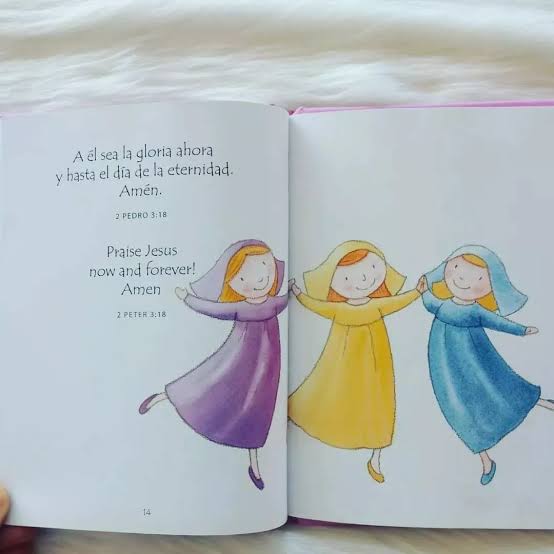 Oraciones para mi pequeña niña - Edición bilingüe