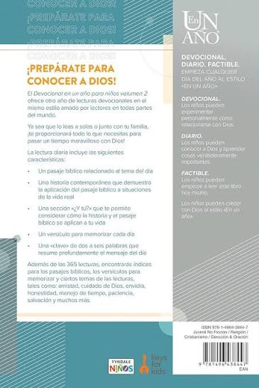 Devocional En Un Año Para Niños Vol. 2  Children's Bible Hour