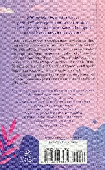 Devocional 200 Oraciones Nocturnas Para Mujeres