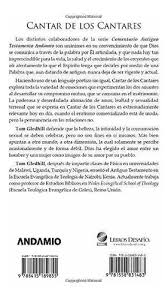 Libro Cantar de los cantares (cat) - Tom Gledhill