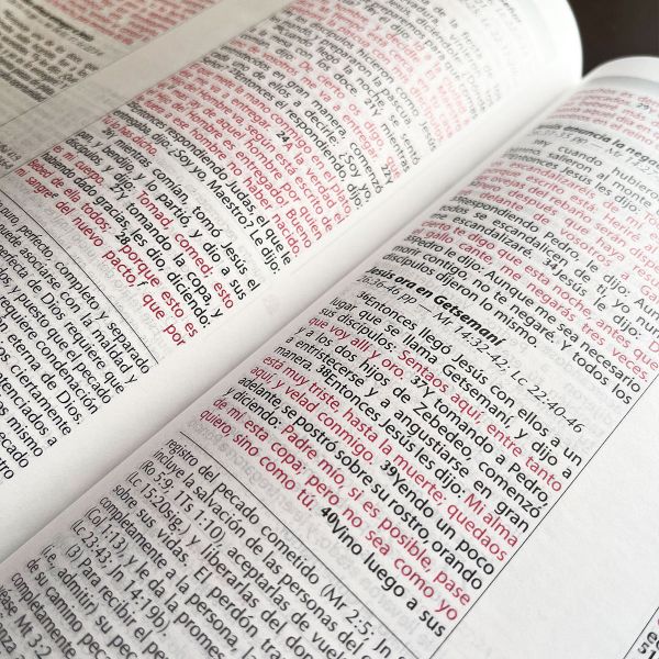 Biblia de Estudio Vida Plena - Ampliada y Actualizada (Imitación piel negro)