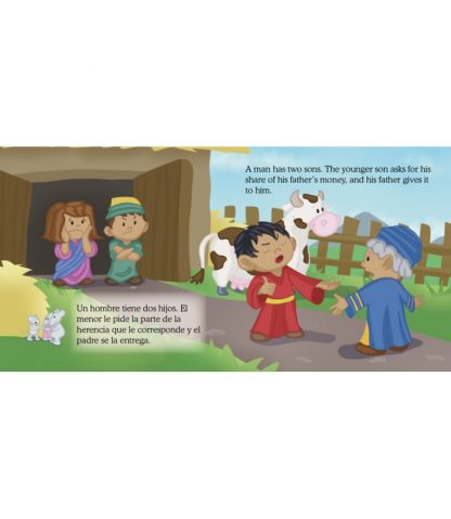 Libro Pequeños Héroes De La Biblia: El Hijo Pródigo