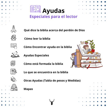 Biblia Flexible Lila Plateada Con Cierre - Tla